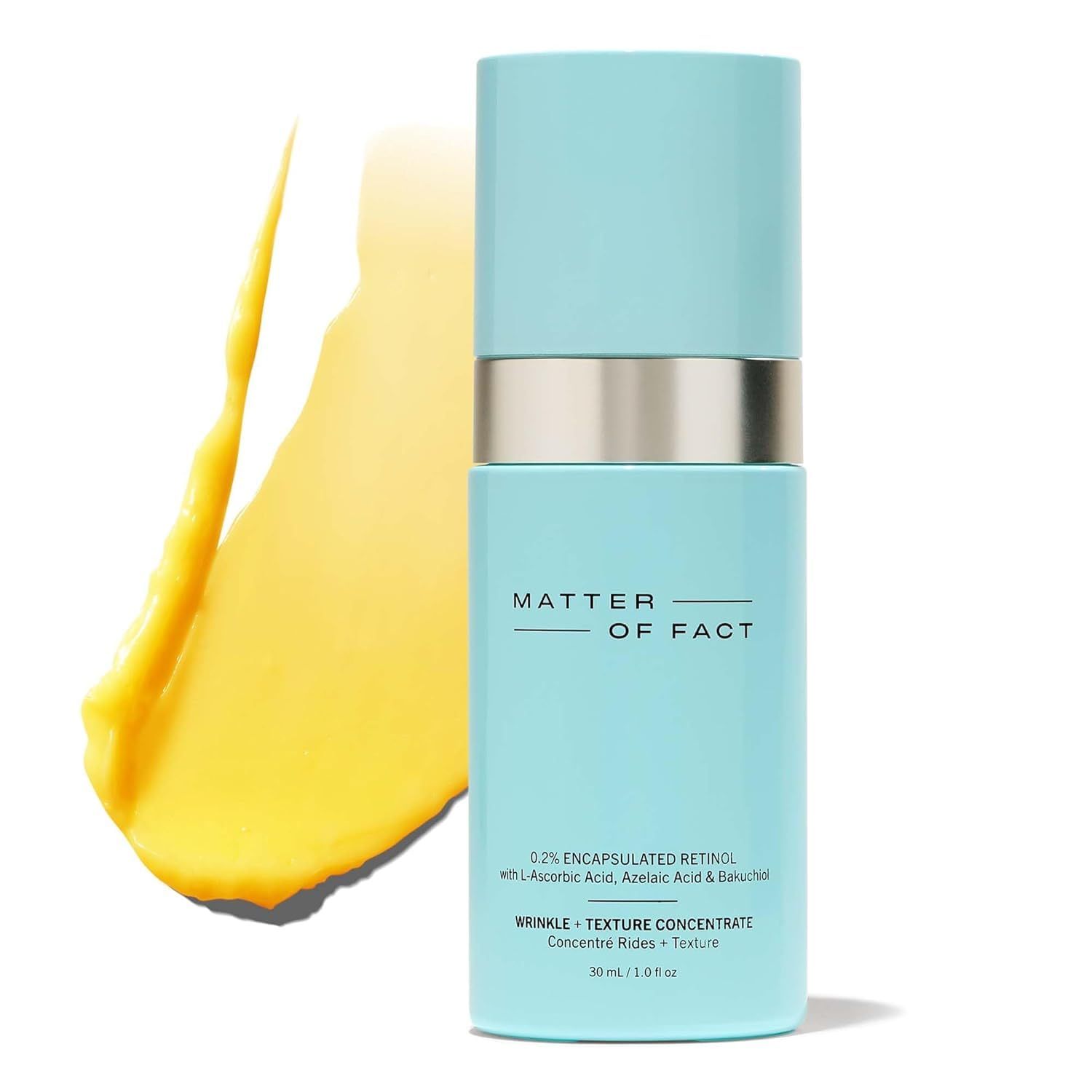 Matter of Fact Wrinkle Texture Concentrate, Anti-Aging Skincare With Retinol Vitamin C for Smoother, Brighter Skin, 30ml