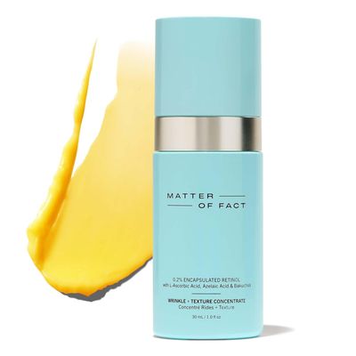Matter of Fact Wrinkle Texture Concentrate, Anti-Aging Skincare With Retinol Vitamin C for Smoother, Brighter Skin, 30ml