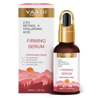 Skin Firming Serum for Face With 2.5 Retinol Hyaluronic Acid - 30ml