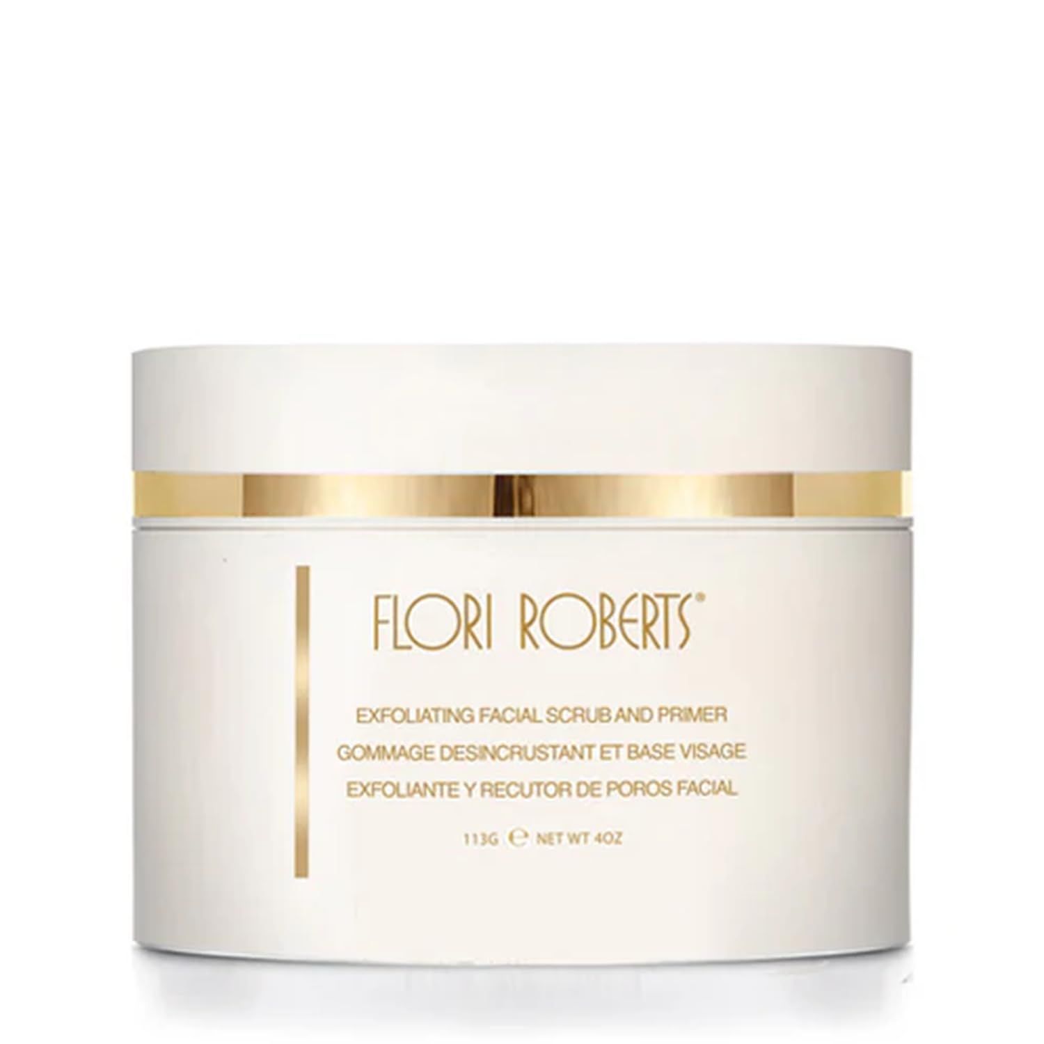 Exfoliating Facial Scrub by Flori Roberts, Face Mask for Women of Color or Deeper Skin Tones, Moisturizing and Smoothing, Helps Improve Skin Tone and Texture