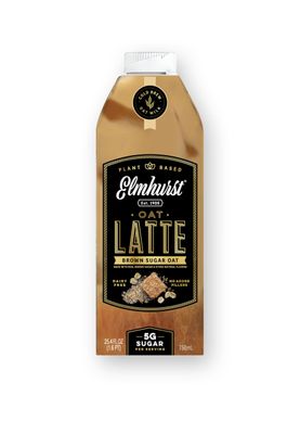 Elmhurst 1925, Brown Sugar Oat Latte, Vegan, 25.4 Ounce (Pack of 6)