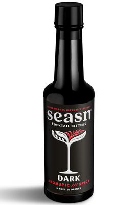 seasn DARK Cocktail Bitters 0 ABV Bitters for Intensifying Cocktails Mocktails Aromatic Spicy Bitters Vegan Sugar Free 150ml