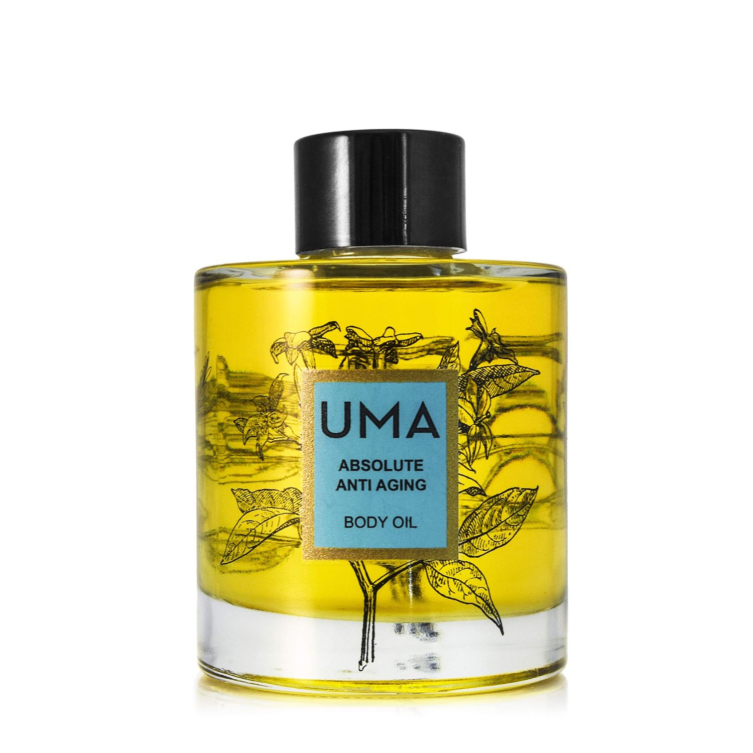 UMA Absolute Anti-Aging Body Oil 100 natural non-toxic Ayurvedic Body Oil for Minimizing Wrinkle Dark spots For a Brighter, Firmer, Hydrating look (3.4 fl. oz.)