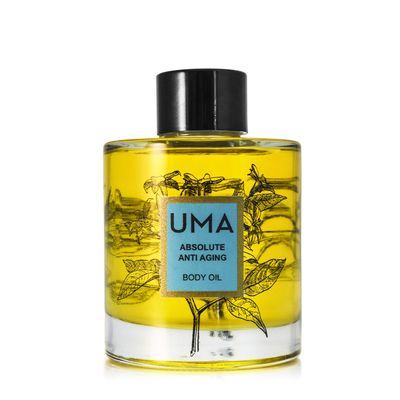 UMA Absolute Anti-Aging Body Oil 100 natural non-toxic Ayurvedic Body Oil for Minimizing Wrinkle Dark spots For a Brighter, Firmer, Hydrating look (3.4 fl. oz.)