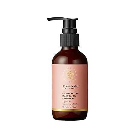 Exfoliating Face Wash - Face Exfoliator Gentle Facial Scrub for Mature Skin, Anti-Aging Exfoliating Cleanser, Manuka Oil Facial Cleanser for Dry Skin, Minimize Pores Remove Dead Skin
