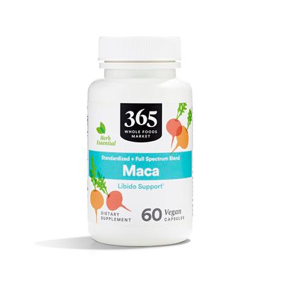 365 by Whole Foods Market, Maca Standardized Full Spectrum Blend, Libido Support, Vegan Capsules, 60 Count