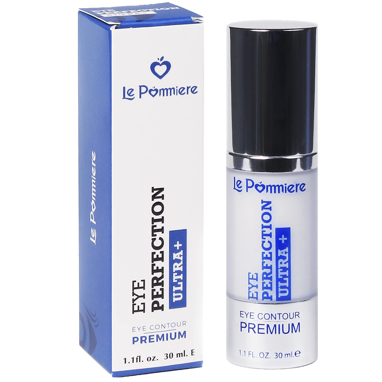 Le Pommiere under eye cream 1.1 fl oz. Anti bags, dark circles and puffiness. Anti age, crow&#39;s feet. Vitamin E. eye contour anti wrinkle. Moisturizer for face and skin