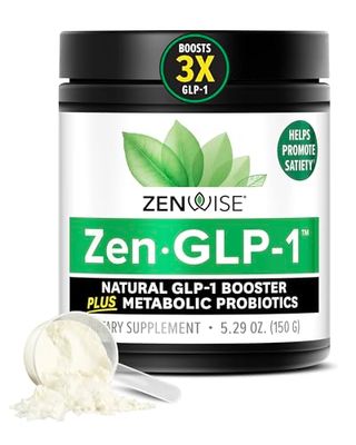 Zenwise Health ZenGLP-1 - Natural GLP1 with Probiotic for Women Men Metabolic Probiotics to Help Control Hunger Cravings and Support Digestive Health - GLP-1 Supplement Support, 15-Day Serving