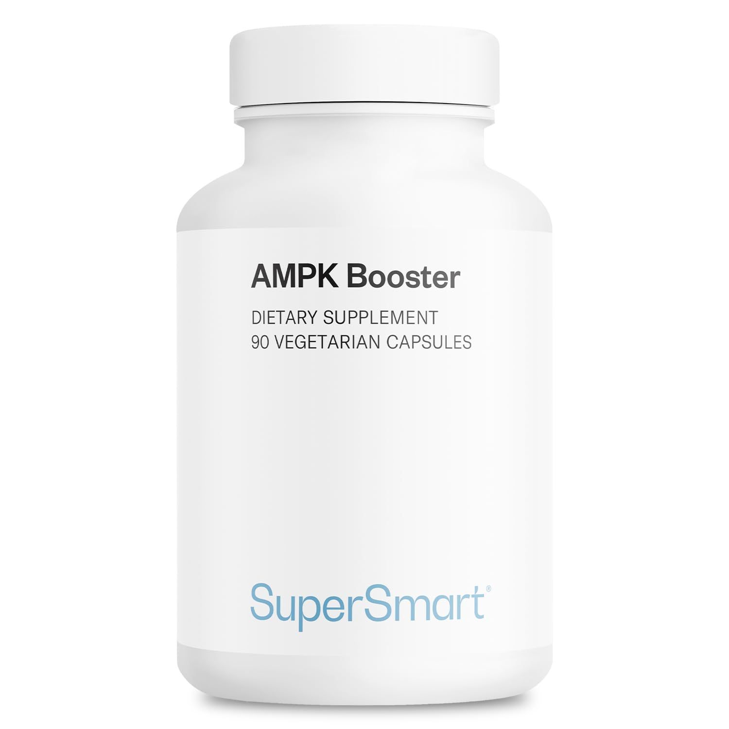 Supersmart - AMPK Booster - AMPK Metabolic Activator - with Berberine Non-GMO Gluten Free - 90 Vegetarian Capsules