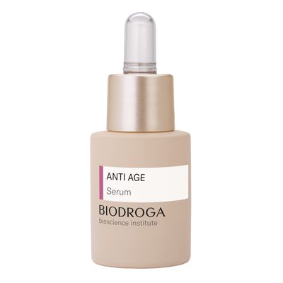 Biodroga Anti Age Serum (0.5 oz) Tightening, Smoothing, Anti Wrinkle, Lifting - with Instant Lift Complex Q10 - NO Fragance, Colouring, Silicons, Mineral Oil, Parabens, Gluten, Lactose