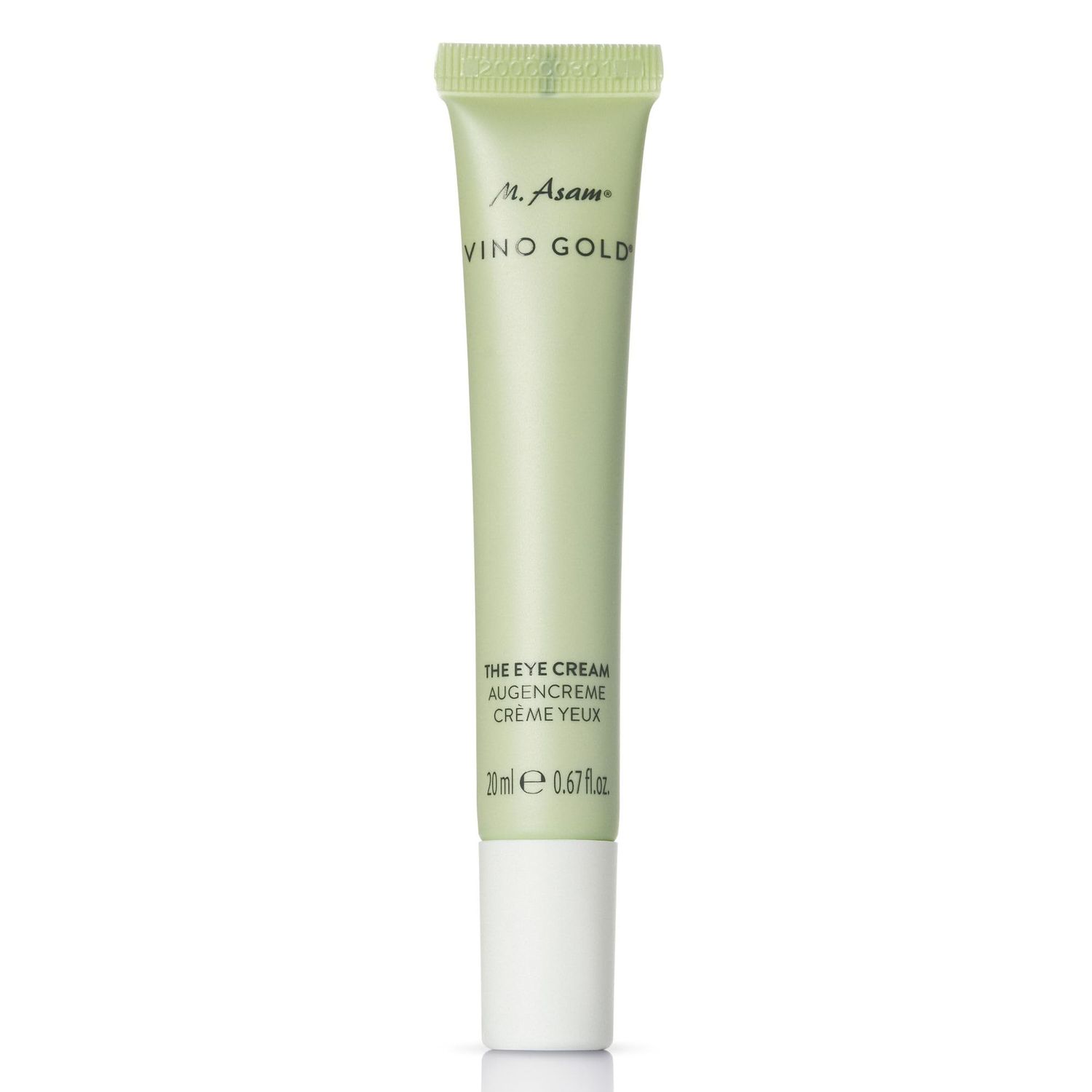 M. Asam VINO GOLD Eye Cream (0.67 Fl Oz), Eye Care Against Dark Circles For A Smoothed Eye Area, Anti-Aging Dark Circles Under Eye Treatment, With Caffeine Hyaluronic Acid, Under Eye Cream