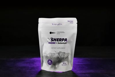 vSherpa Iodine Selenium, Premium Quality Dietary Supplement for Thyroid Health, Hormonal Balance, and Immune Support, Supports Metabolism and Energy Levels, Gluten-Free, Non-GMO, 60 Capsules