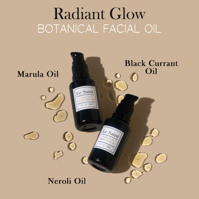Le Saint Marula Oil for Face - Hydrating Face Oil for Women for Firm Plump Radiant Skin - Age-Defying Facial Oil with Wild-Harvested Marula - Nourishing Face Moisturizer for Dry Skin