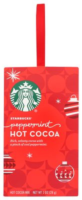 Starbucks Hot Cocoa Peppermint 1 Oz. Ornament (3 pack)