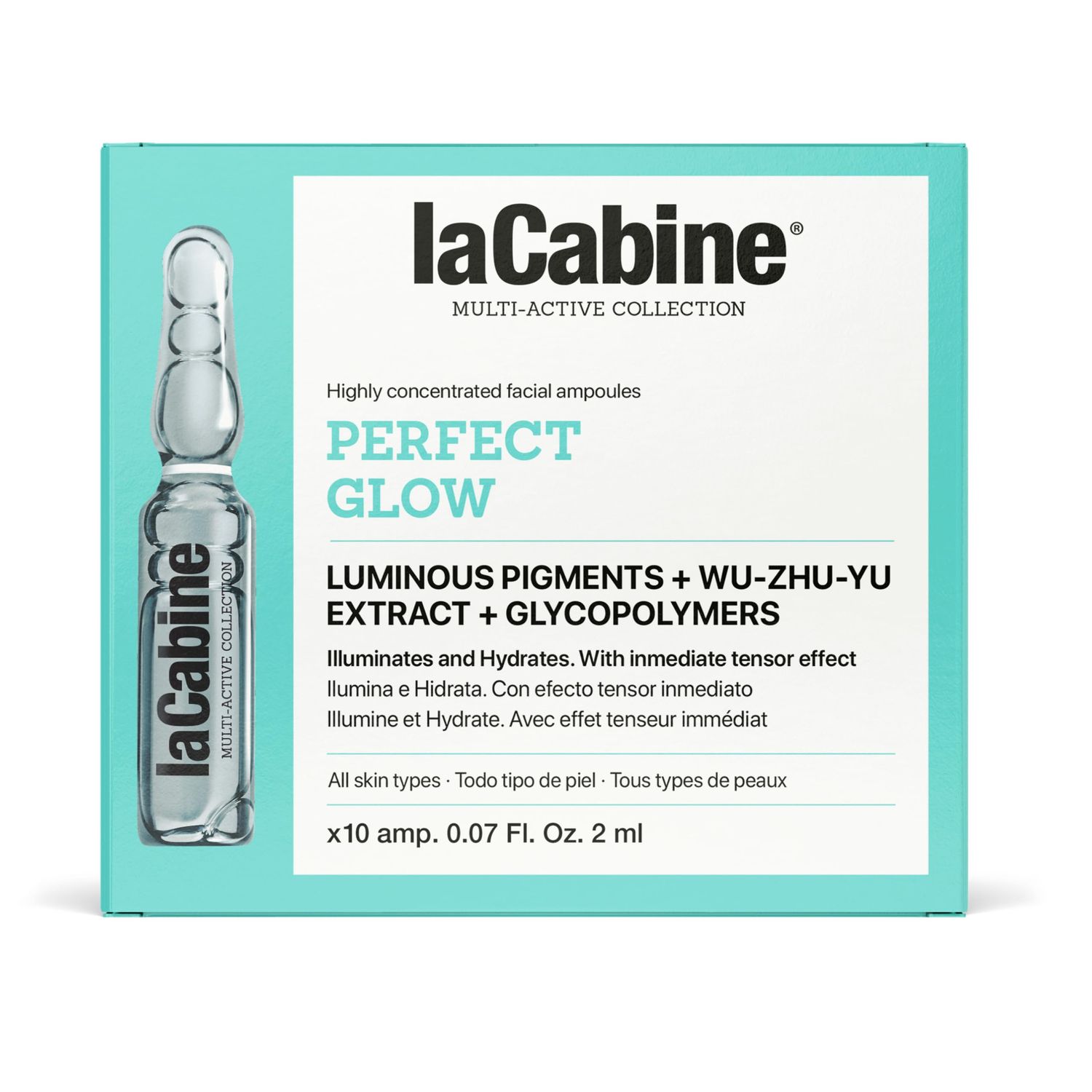 La Cabine Perfect Glow 10 Ampoules of 2 ml one Color