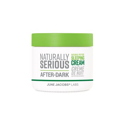 Naturally Serious After-Dark Natural Peptide Sleeping Cream, Anti-Aging Night Cream, Vegan Skincare, Cruelty-Free Skincare