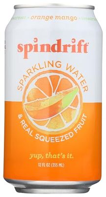 Spindrift Seltzer Orange Mango, 12 fl oz