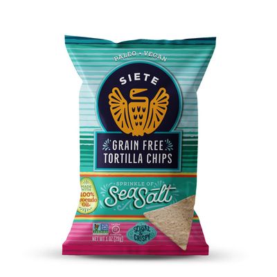 Siete Sea Salt Tortilla Chips, 1 oz