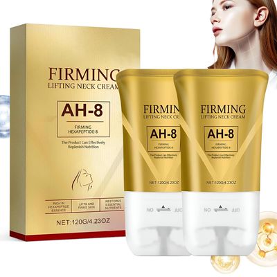 elesysy Neck Firming Cream,Roller Neck Cream,Ah-8 Firming Creams for Crepey Skin Body Care Comfort,Tighten and Lift Neck Cream Moisturizing, Lotions Cosmetic Skin Care for Women (2)