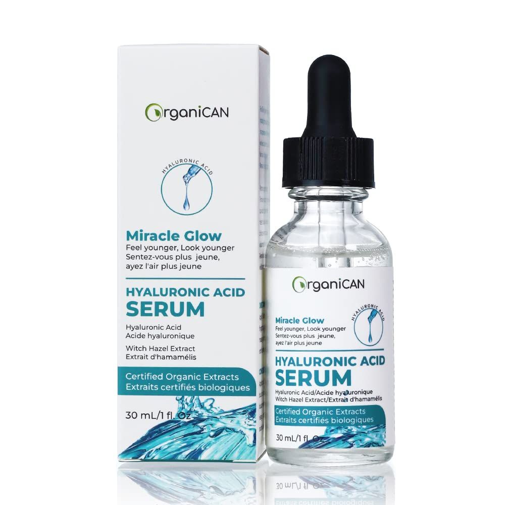 Premium Hyaluronic Acid Serum for Face with Vitamin C - Dark Spots Remover, Deep Hydration Anti-Aging, Plumping Firming Serum - Non-Greasy, Fragrance Free, Formulated in North America