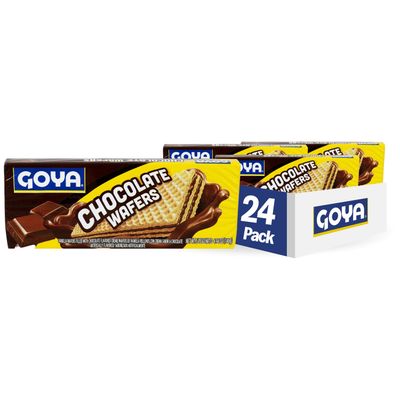 Goya Foods Chocolate Wafers, 4.94 Ounce (Pack of 24)
