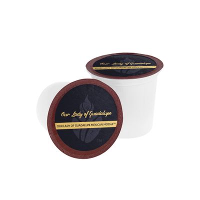 Our Lady of Guadalupe Mexican Spiced Chocolate Flavor Catholic Coffee Pods, Medium Roast, 12 Count, Single Serve Coffee Pods for Keurig K-Cup Brewers