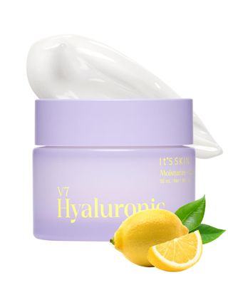 It&#39;S SKIN V7 Hyaluronic Moisturizer Daily Facial Moisturizer wHyaluronic Acid 7 Types of Vitamins Korean Moisturizer for Dry Skin Hydrating Moisturizer Face Cream (Pack of 1, 1.69 Fl oz.)