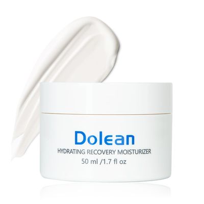 Dolean Face Moisturizer, Daily Face Cream, Skin Care Cream for Anti-Aging, Acne,Wrinkles Solution,Hydrating,Redness Remedy, Natural Barrier Restoration, No Fragrance, 1.7 oz