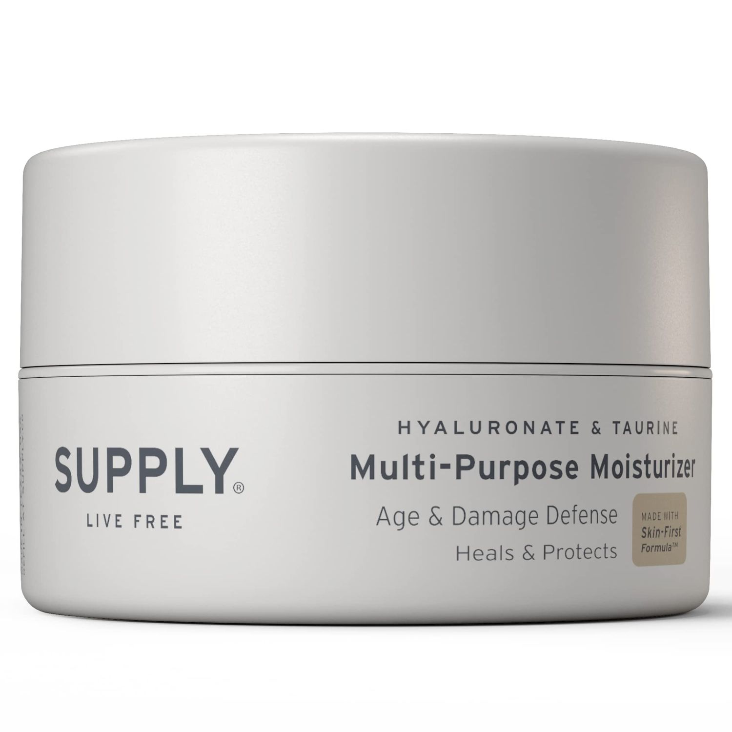 Supply Men s Facial Moisturizer - Lightweight, Plant-Based Daily Face Cream with Aloe Vera, Green Tea Shea Butter - Anti-Aging, Oil-Free Hydration for Wrinkles, Fine Lines Firmness- 3.4oz