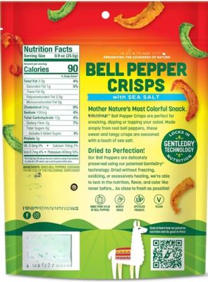 BranchOut Bell Pepper Crisps, 4.5oz (Pack of 1)
