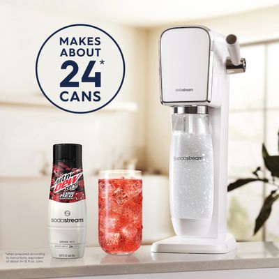 SodaStream MTN Dew Code Red Zero Sugar Drink Mix (440ml, Pack of 4)