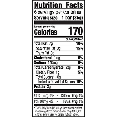 Nature Valley Granola Bars, Sweet Salty Nut, Salted Caramel Chocolate, 6 ct, 7.2 OZ (Pack of 12)