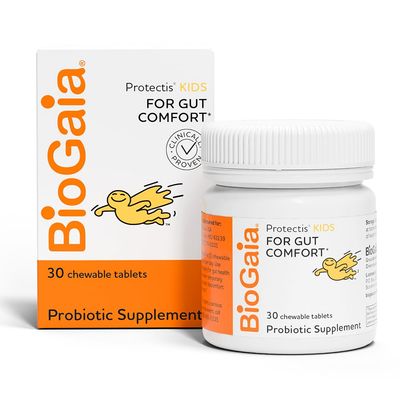 BioGaia Protectis Kids Probiotic for Ages 3 Eases Occasional Digestive Issues Promotes Regularity Allergen, Dairy, Soy Gluten Free Backed by 30 Years of Research 30 Day Supply