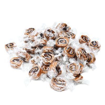 Candy Retailer Caramel Rolls Candy (1 Lb, Chocolate)