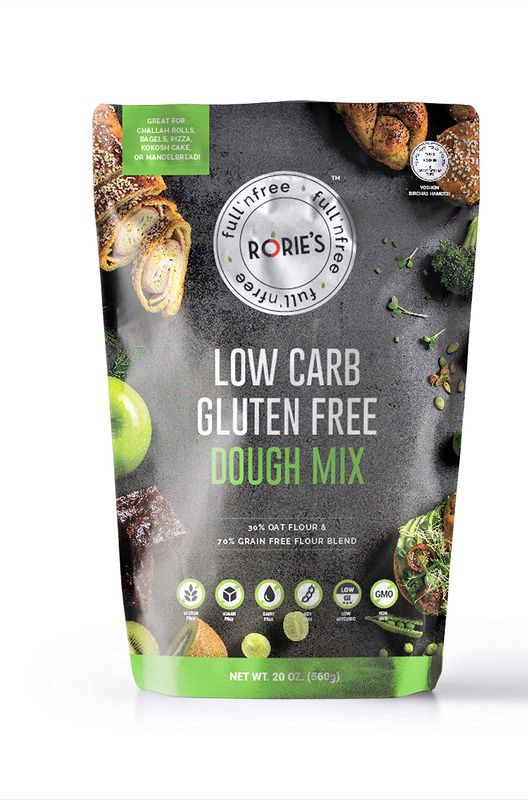 Rorie&#39;s Low Carb Gluten Free Oat Dough Mix (20 oz) Living Full N&#39; Free