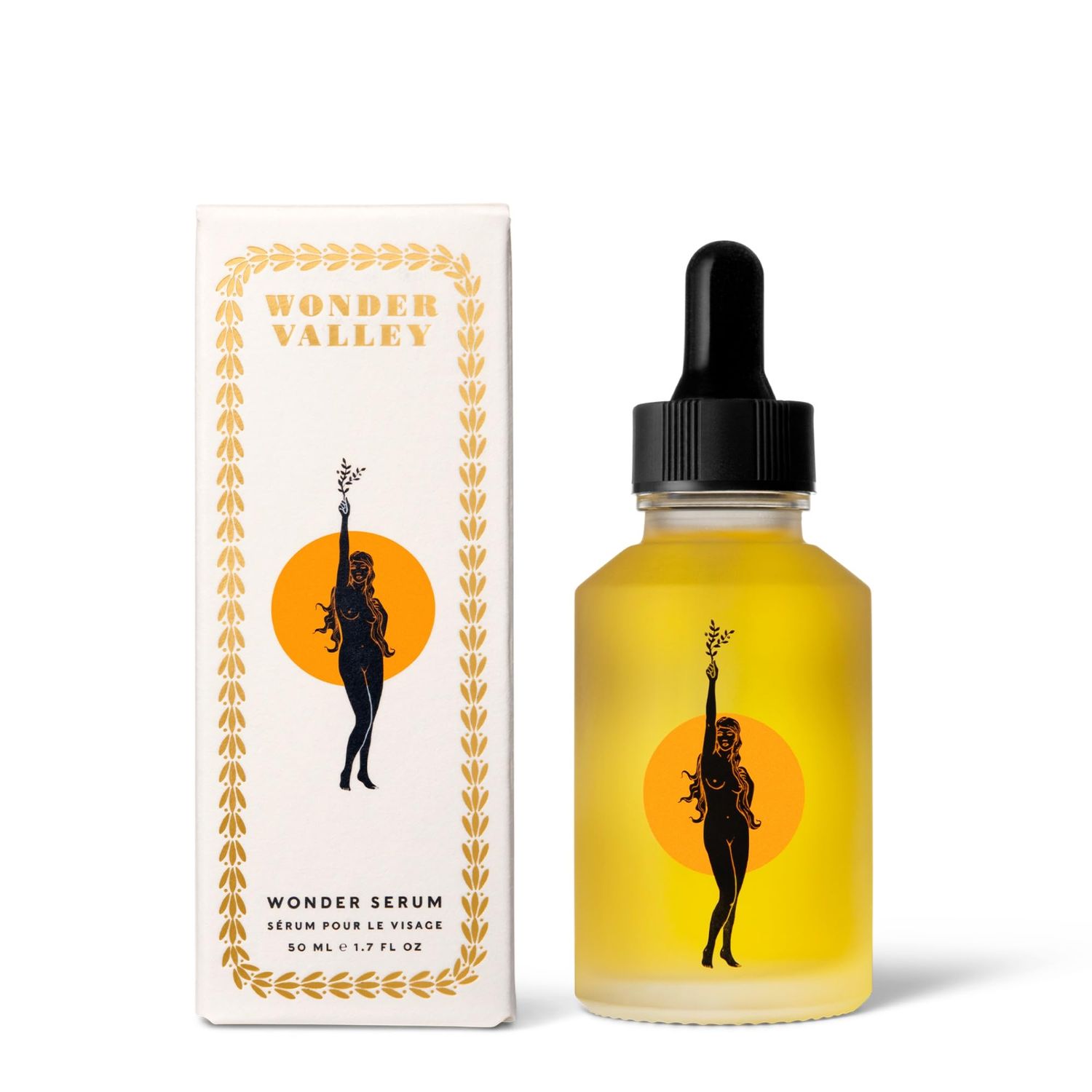 Wonder Valley - Wonder Serum Vegan, Cruelty-Free, All Skin Types Hydrates, Helps Improve Tone and Elasticity (1.7 fl oz 50 ml)