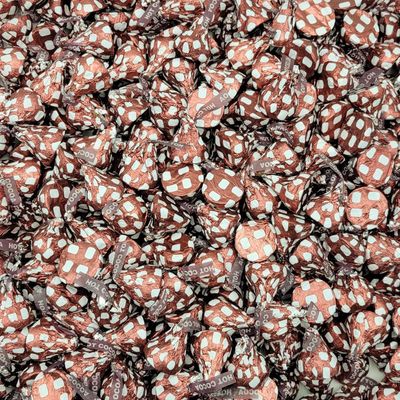 Hersheys Kisses Hot Cocoa Candy With Marshmallow Flavored Creme Center - Individually Wrapped Bulk Chocolate - 4 Pound