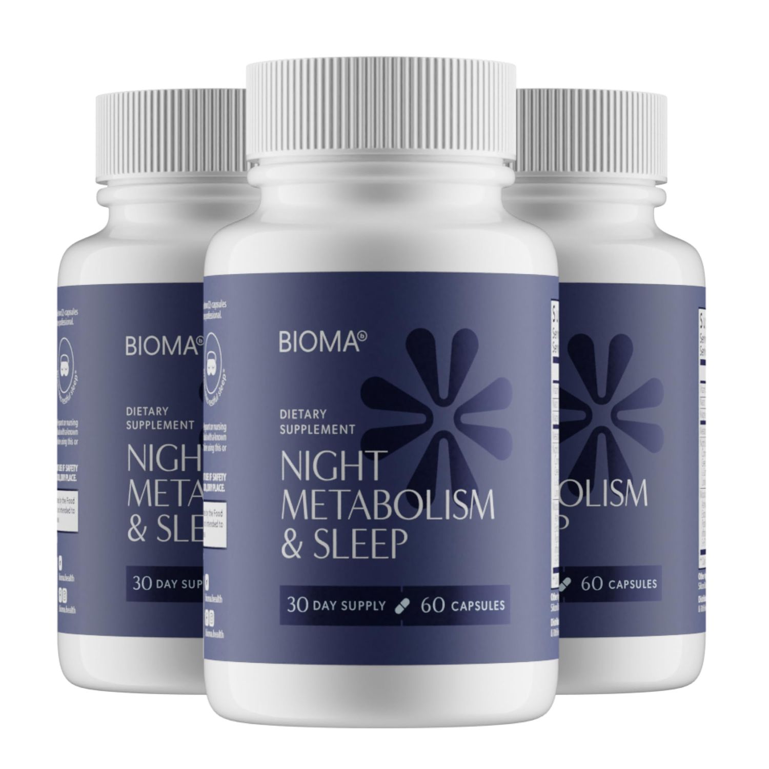 BIOMA Night Metabolism - 3 Pack, 90 Day Supply (180 caps)
