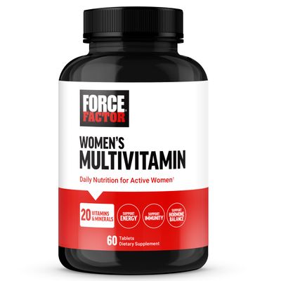 Force Factor Women s Multivitamin, Multivitamin for Women to Support Hormone Balance, Energy, Immunity, and Gut Health, with 20 Vitamins Minerals, Ashwagandha, Chasteberry, and More, 60 Tablets