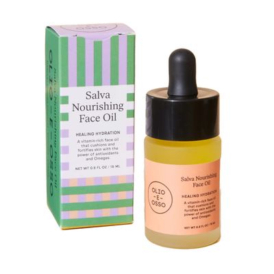 OLIO E OSSO - Natural Salva Nourishing Face Oil Natural, Non-Toxic, Clean Beauty (0.5 fl oz 15 mL)