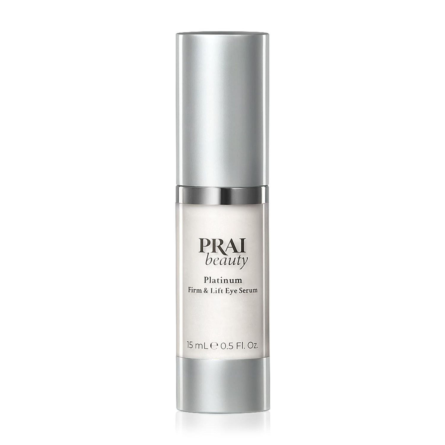 PRAI Beauty Platinum Firm and Lift Eye Serum, Anti-Aging and Hydrating Serum, Paraben-Free, Vegan, Cruelty-Free, 0.5 oz