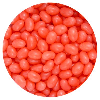 Pink Jelly Beans, 2 Pound Bulk Bag, Pink Candy, Strawberry Flavor, The Hampton Popcorn Candy Company