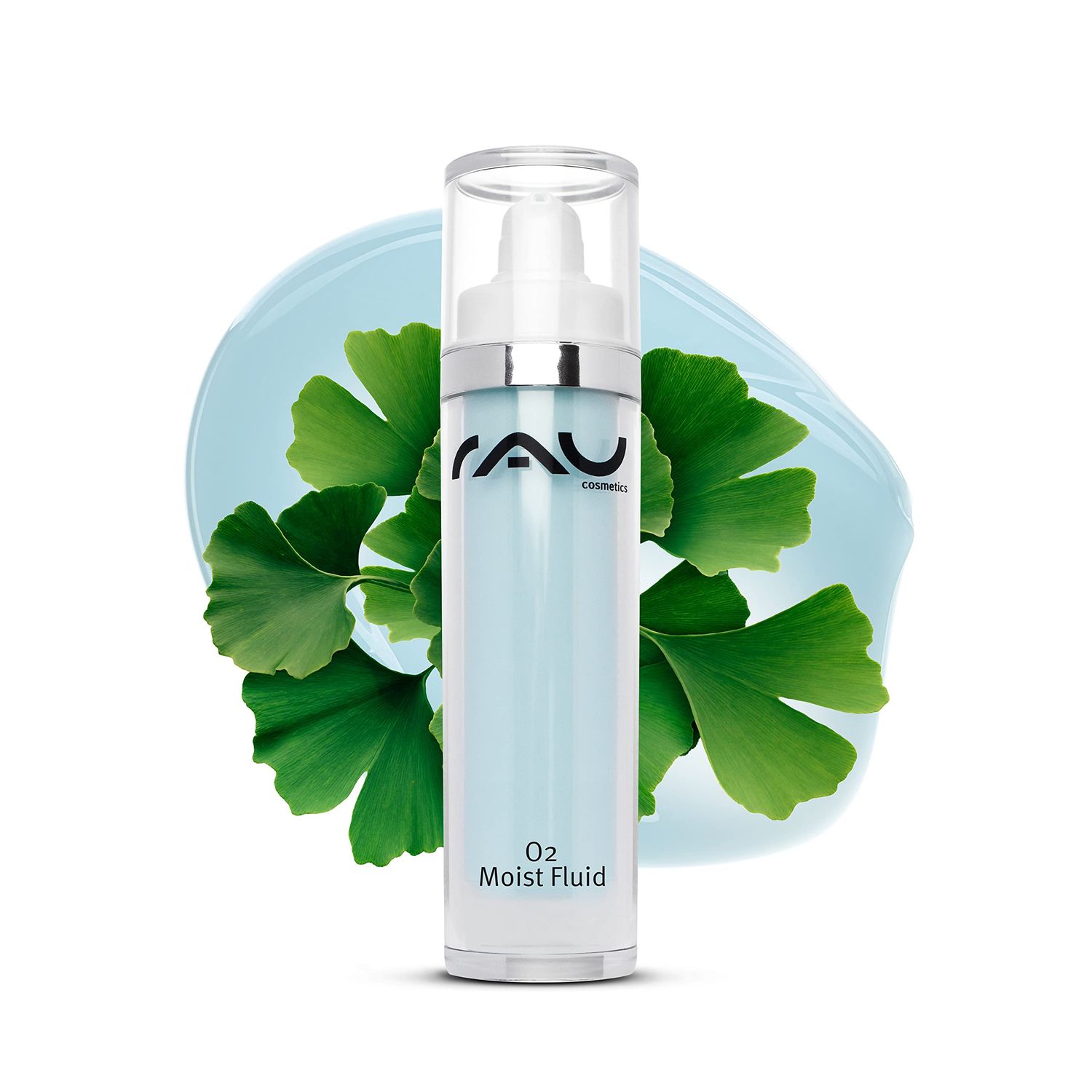 RAU O2 Moist Fluid (1.7 fl. oz) Moisturizing Fluid Cream for Pale,Dehydrated and Poorly Circulated Skin-Anti-Aging, Anti-Winkle, Antiirritant Effect, Against Impurities with Natural Active Ingredients
