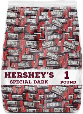 Special Dark Chocolate, Snack Size Candy Bars, 1 Pound Bulk Pack