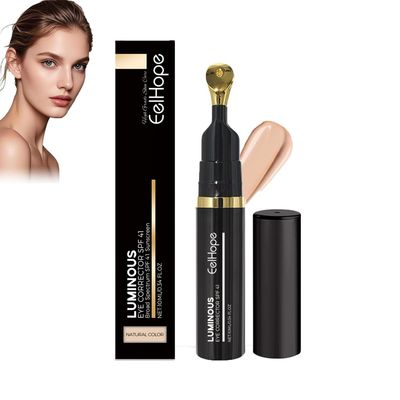 Luminous Eye Corrector,Luminous Eye Corrector Spf 41,Under Eye Color Corrector for Dark Circles,Peach Color Corrector, Anti-Aging Tinted Eye Cream (1pcs-Natural)
