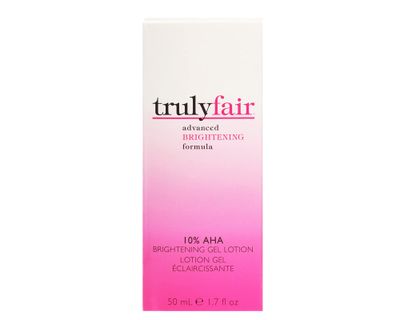 Truly Fair Face Brightening Kit - 7 Glycolic Acid Concentrated Cream 1.7 fl oz AHA Gel Lotion 1.7 fl oz - Anti-aging Anti-wrinkle - Moisturizer - Hydrating Skincare Kit - Paraben-free - For women