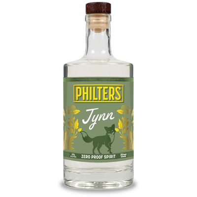 Philters Non-Alcoholic Jynn, Zero Proof Gin Spirit, Alternative Drink Made in USA, All Natural Flavors, 25 Fl Oz