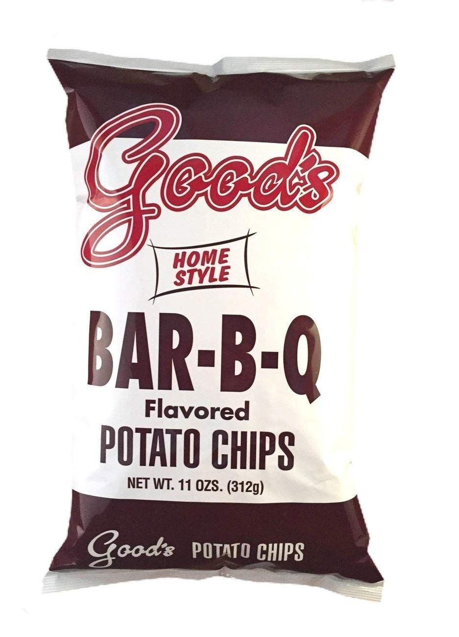 Good&#39;s Homestyle Bar-B-Q Flavored Potato Chips, 11 Oz. Bags (3 Bags)