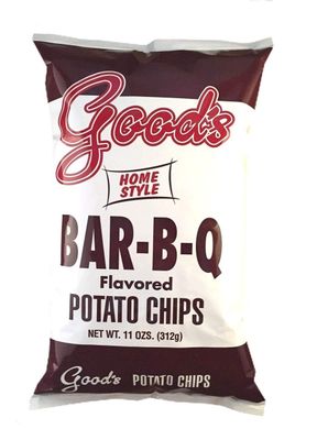 Good&#39;s Homestyle Bar-B-Q Flavored Potato Chips, 11 Oz. Bags (3 Bags)