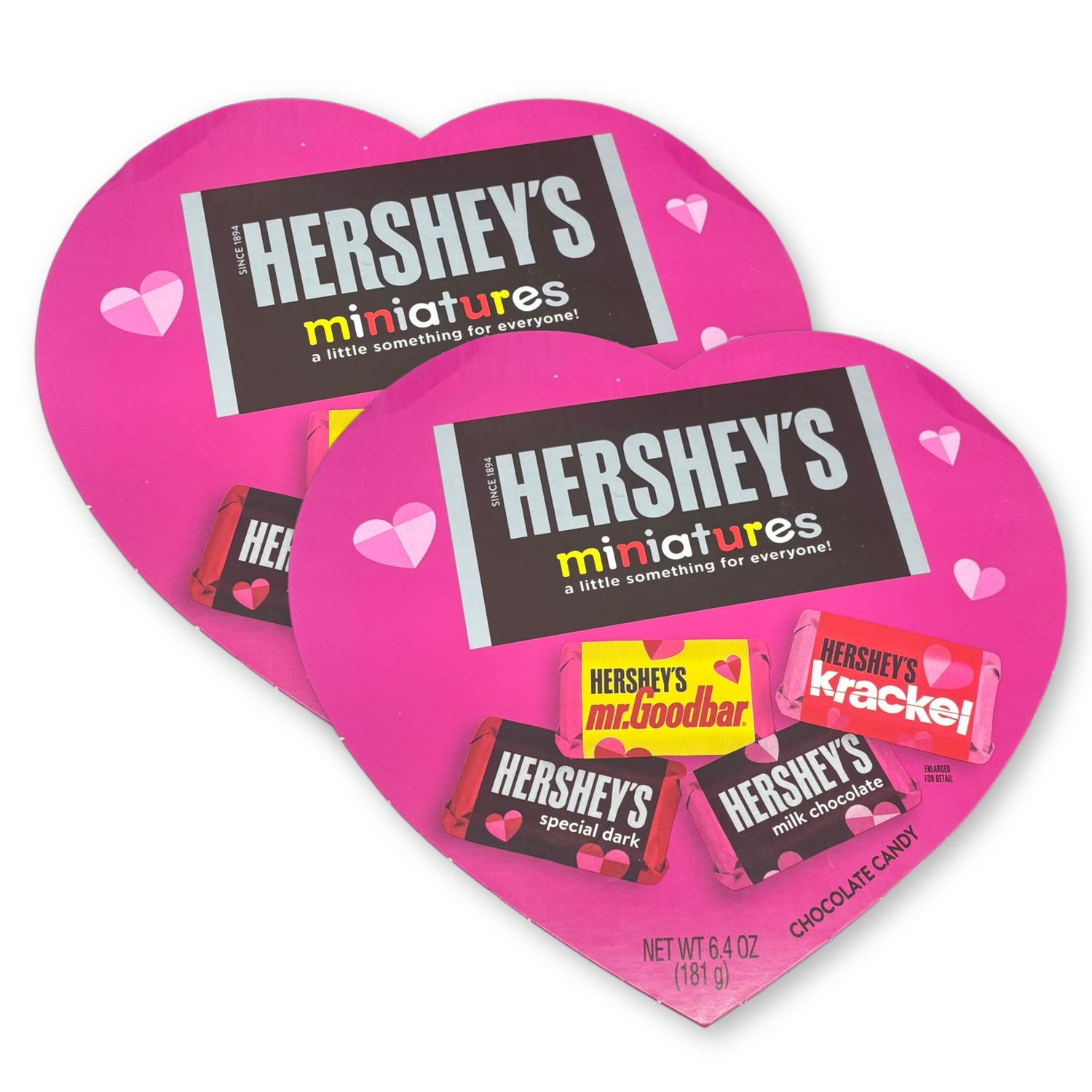 Heart Shaped Box Valetine&#39;s Day Chocolate Candy For Gift - Chocolates Individually Wrapped Candy Gift Basket - Chocolate Candy Treats Snacks For Mom (Heart Box Miniatures)